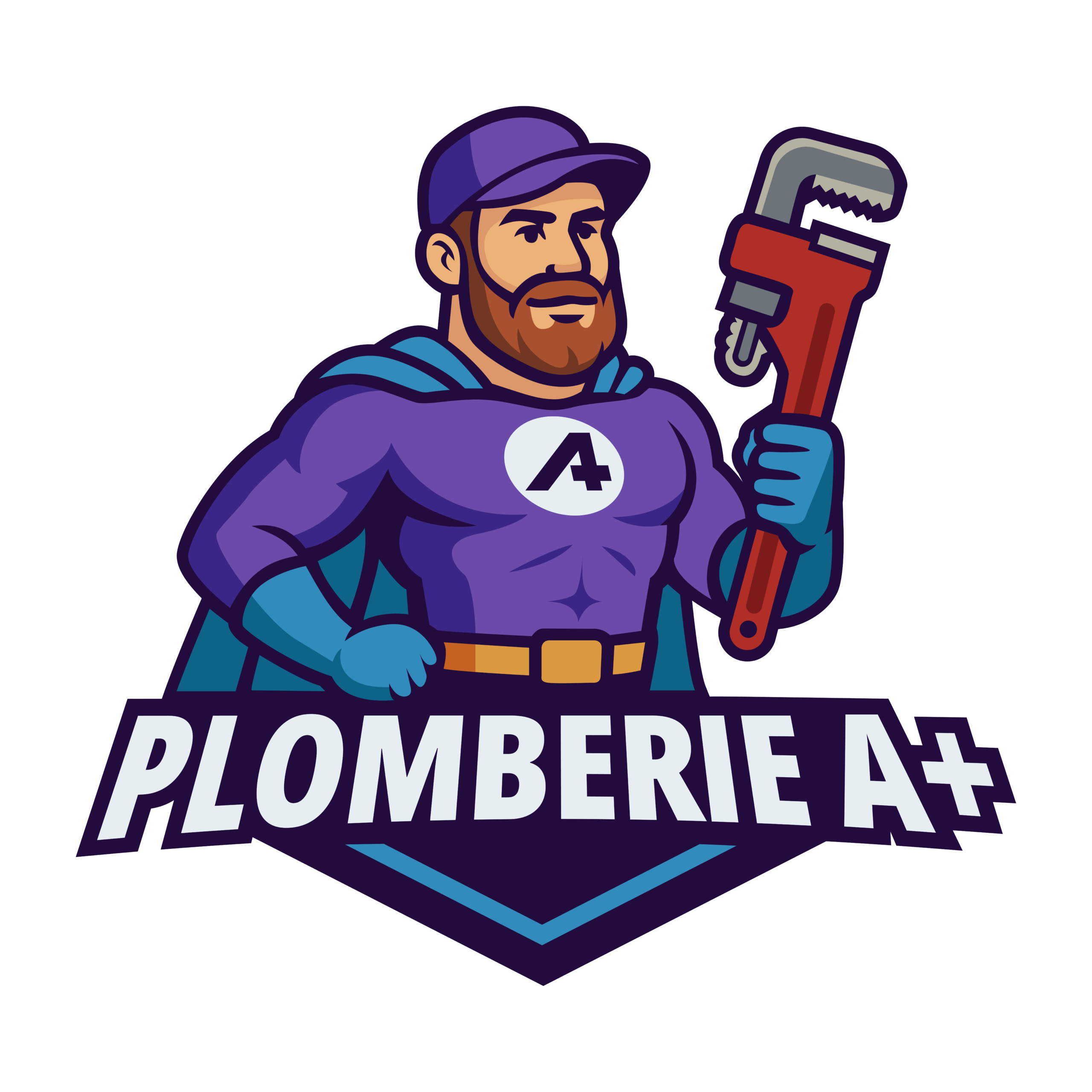 Plombier superhéros Plomberie A+